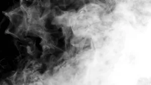 Fading Smoke In Black Wallpaper