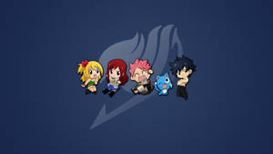 Fairy Tail Chibi Art Wallpaper