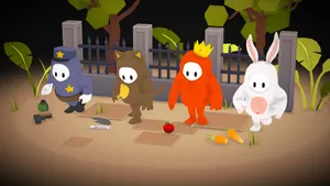 Fall Guys Ultimate Knockout Fan Made Wallpaper