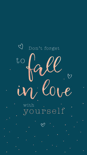 Fall In Love Quotes Wallpaper