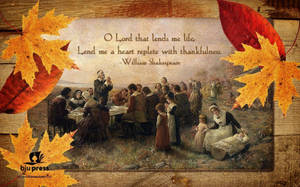 Fall Thanksgiving Card Wallpaper