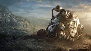 Fallout 76 Power Armor Headgear Wallpaper