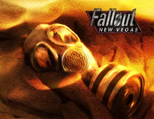 Fallout New Vegas Gas Maskin Sand Wallpaper