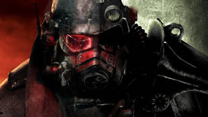 Fallout New Vegas Red Silver Courier Wallpaper