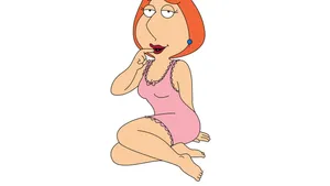 Family Guy Lois Griffin In White Wallpaper