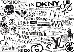 Famous Fashion Brands Wallpaper