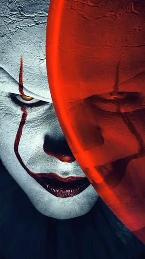 Fan Art Pennywise Close-up Wallpaper