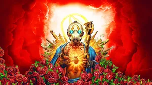 Fan Art Psycho Jesus Of Borderlands Wallpaper