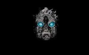 Fan Art Psycho Mask Of Borderlands Wallpaper