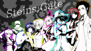 Fan Art Steins Gate Characters Wallpaper