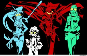 Fan Art Team Gurren Lagann Wallpaper