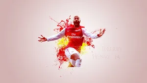Fanart For Arsenal Fc Player Thierry Henry Wallpaper