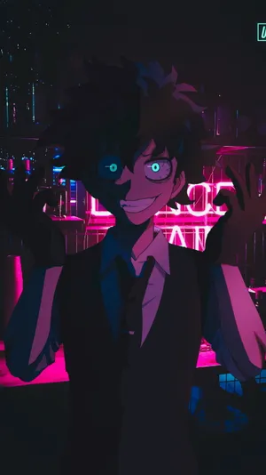Fanart Villain Midoriya My Hero Academia Iphone Wallpaper