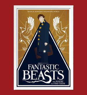 Fantastic Beasts And Where To Find Them Fanart Poster Wallpaper