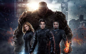 Fantastic Four Protagonists Wallpaper