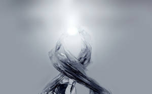 Fantasy Torch In Gray Wallpaper