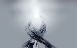 Fantasy Torch In Gray Wallpaper