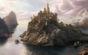 Fantasy Wallpaper - Dr. Odd. Castles. Fantasy Castle Wallpaper