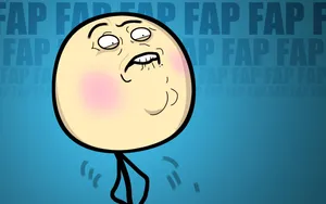 Fap Guy Rage Comics Meme Wallpaper