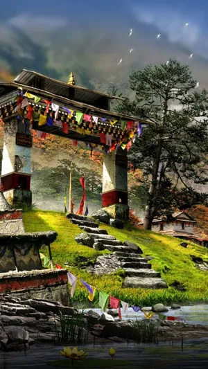 Far Cry 4 Kyrat's Gate Concept Art On Hd Phone Wallpaper Wallpaper