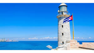 Faro Castillo Morro Cuba Wallpaper