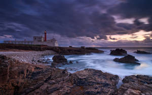 Farol Do Cabo Raso Portugal Wallpaper