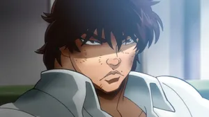 Fearless Look Of Baki Hanma Wallpaper