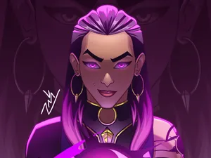 Featuring Valorant's Newest Agent Reyna Wallpaper