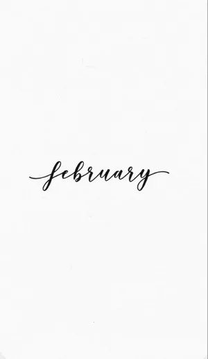 February Iphone Calendar Wallpaper Wallpaper