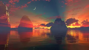 Feel Calm, Restored, And Ready To Start Your Day Wallpaper