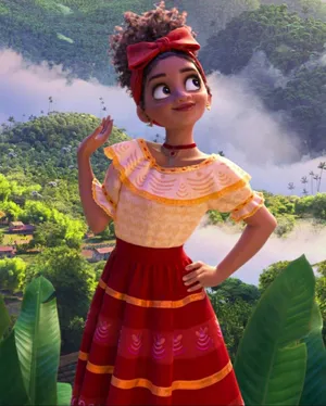 Feel The Beauty Of Encanto Dolores Wallpaper