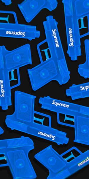 Feel The Comfort Of Blue Supreme Wallpaper