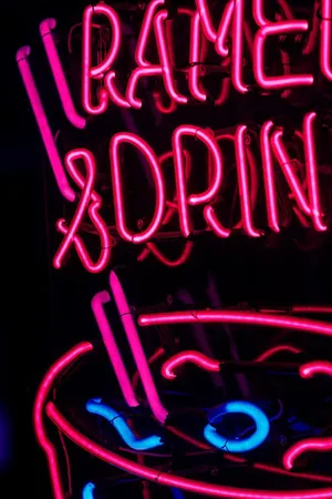 Feel The Neon Vibes - Pink Neon Aesthetic Wallpaper