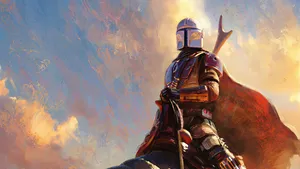 Feel The Power Of Mandalorian Pc! Wallpaper