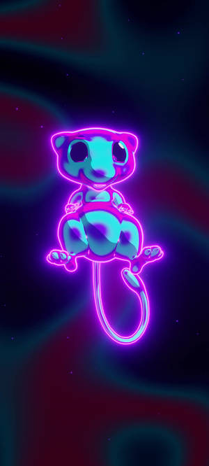 Feel The Power Of Mew And Its Extraordinary Glow! Wallpaper