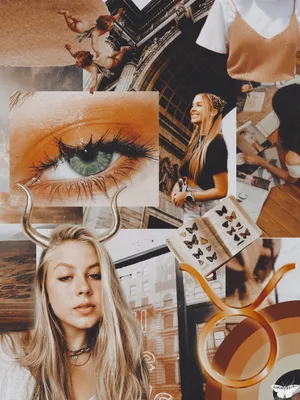 Feel The Power Of Taurus With Beautiful Aesthetic Energy Wallpaper