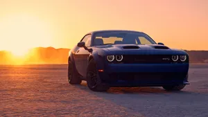 Feel The Power Of The Dodge Challenger Wallpaper