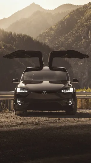 Feel The Power Of The Tesla Iphone Wallpaper