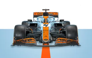 “feel The Rush Of Formula 1 Racing” Wallpaper