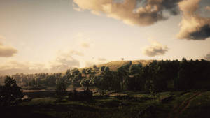 Feel The Thrill Of The Wild West With Red Dead Redemption 2 Desktop. Wallpaper
