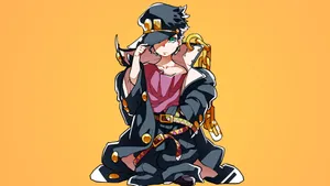 Female Jotaro Kujo Jojo's Bizarre Adventure Wallpaper
