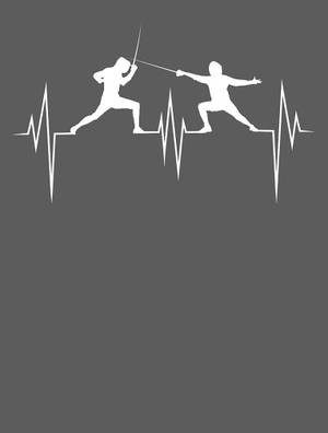 Fencing Gray Art Wallpaper