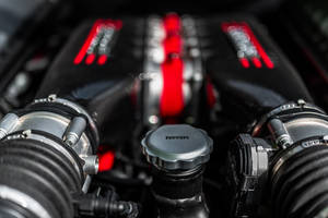 Ferrari Car Engine Wallpaper