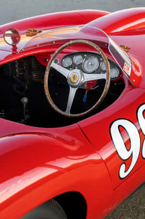 Ferrari F1 - A Classic Racing Car Wallpaper