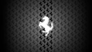 Ferrari Pattern Background Wallpaper