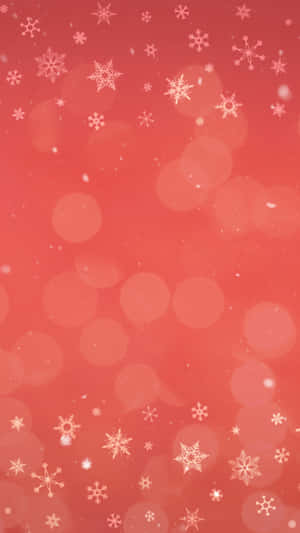 Festive Christmas Background With Sparkling Ornaments And Starry Night Wallpaper