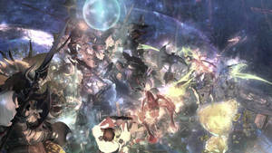 Ff14 Sparkly Abstract Art Wallpaper