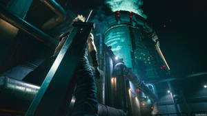 Ff7 Cloud Look Up Wallpaper