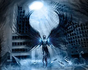 Fierce And Intriguing Cool Demon Wallpaper
