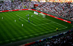 Fifa International Soccer Game Football Field Wallpaper